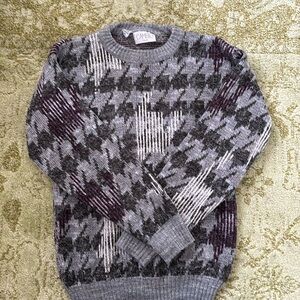 Cambio Italia Grey Patterned Sweater